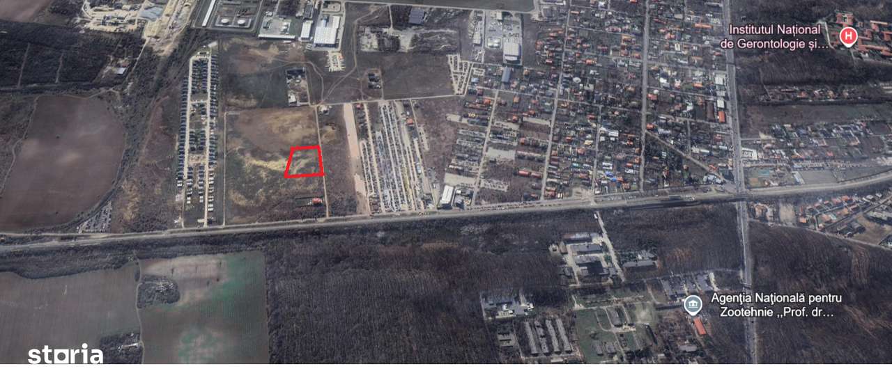 Otopeni-Ferme, teren intravilan 3.415mp, 46.65ml deschidere-2