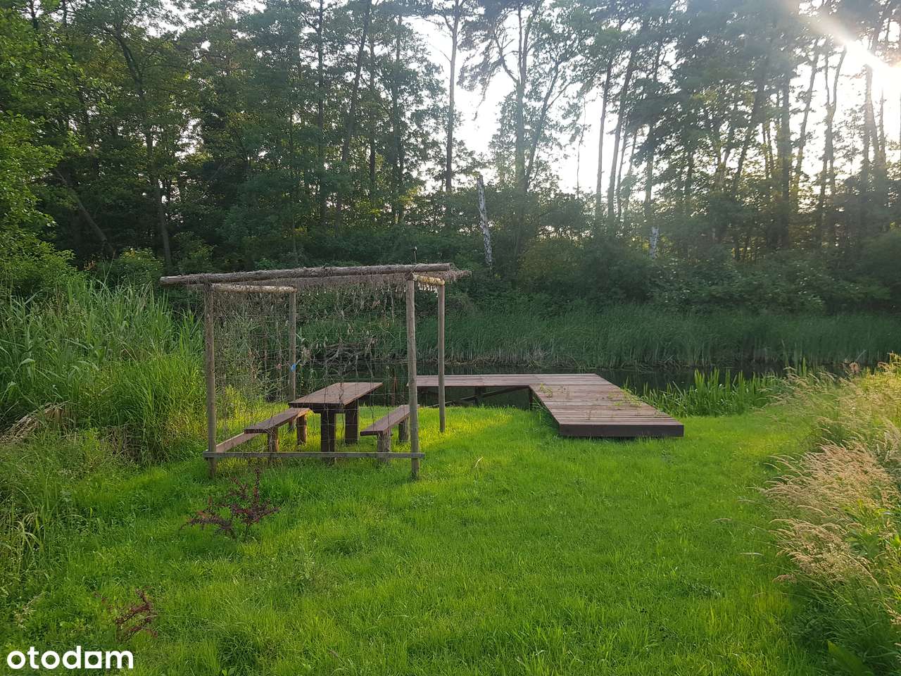 Budowa / dom w stanie deweloperskim, działka wśród lasów, nad rzeką - Pełny obrazek: 5/15