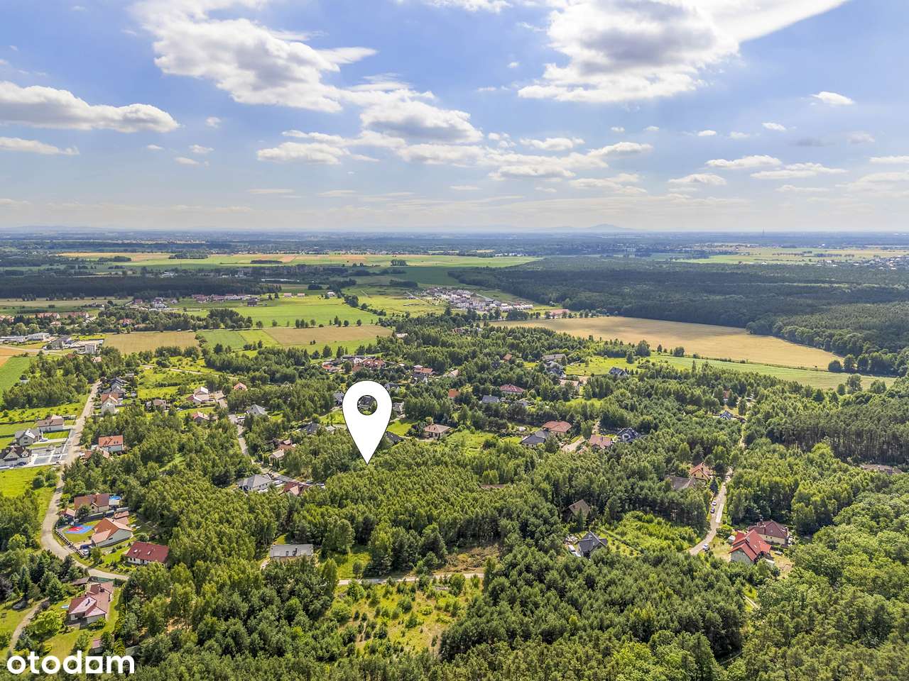 Piękna działka budowlana na osiedlu w leśnej otulinie - Pełny obrazek: 4/10
