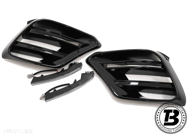 Pachet Exterior Aero compatibil cu Mercedes S Class W223 AMG Line - 7