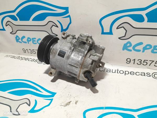 COMPRESSOR MOTOR AR CONDICIONADO AC 8T0260805S AUDI A 5 8T 2.0 TDI 16V 170CV CAH VOLKSWAGEN SKODA SEAT - 8