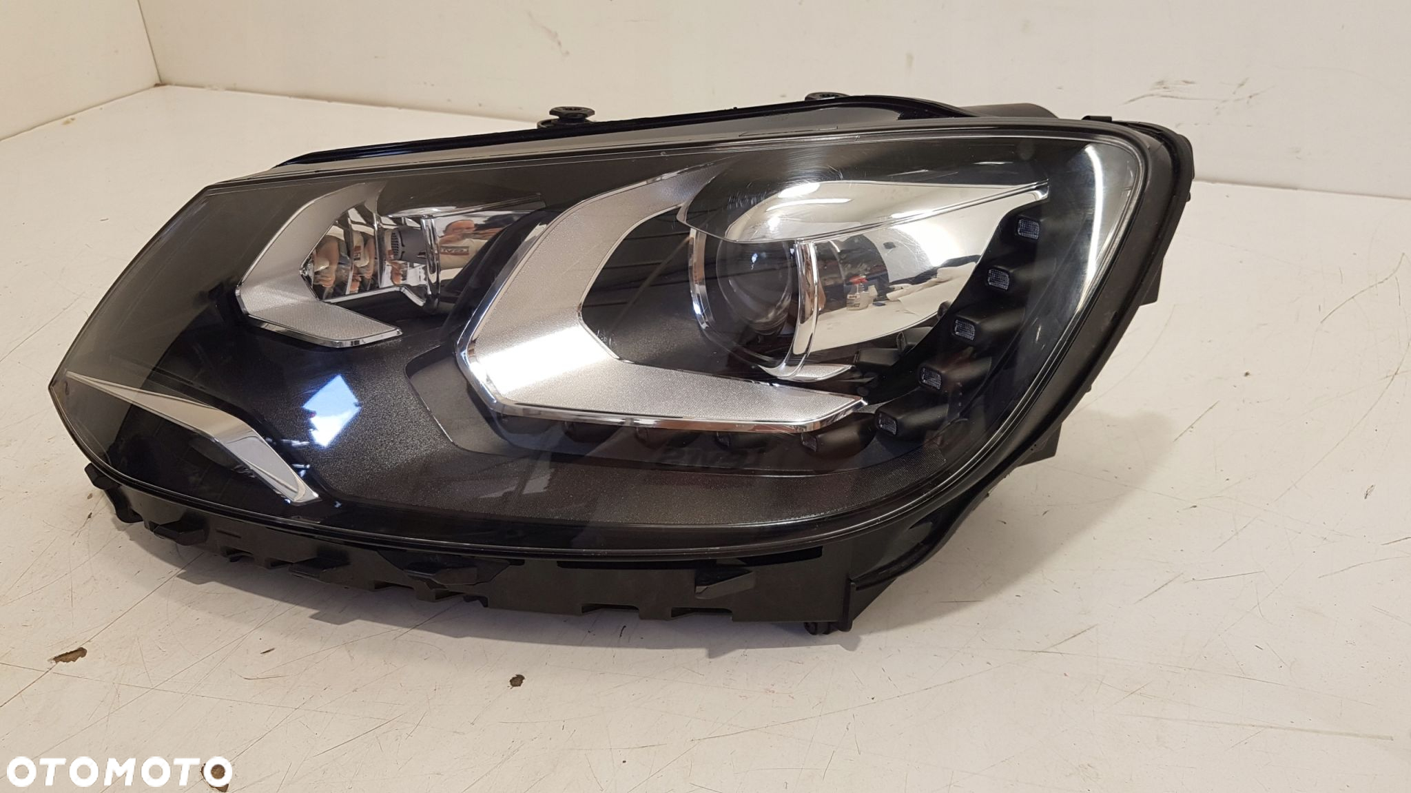 VW SHARAN 7N LAMPA LEWA PRZOD PRZEDNIA BI XENON LED LADNA - 6