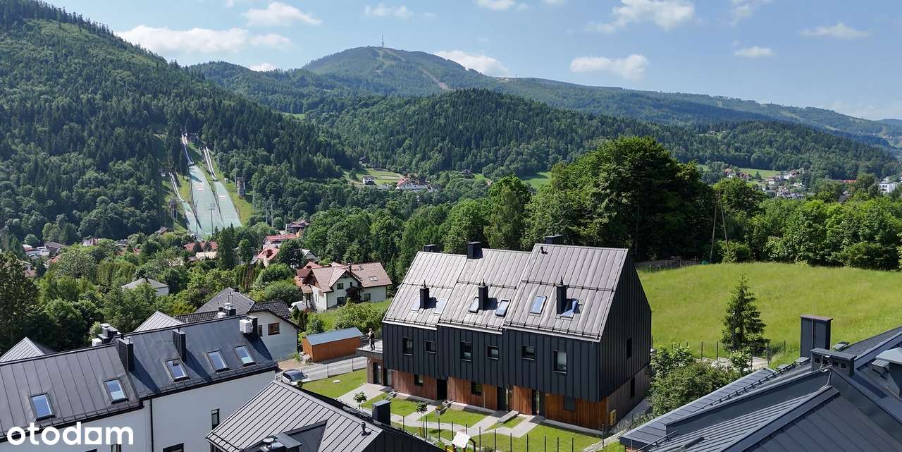 Podwójny apartament pod klucz z dużymi tarasami, sauną i parkingiem-1