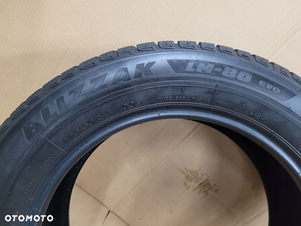 2x Bridgestone Blizzak LM-80 Evo 225/60R18 100 H 2019rok - 5