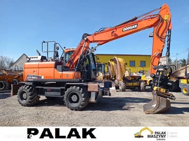 Doosan Koparka kołowa  DOOSAN DX160W-5  +ROTATOR   , 2019 rok - 9