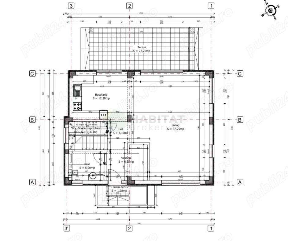 Vila individuala 4 camere Otopeni-23 August-2