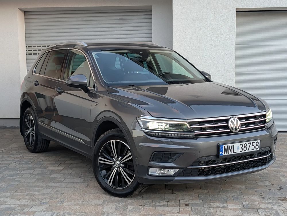 Volkswagen Tiguan II (2016-2024) 2.0 TDI SCR 4MOTION (BlueMotion Techn.) DSG Highline 2017