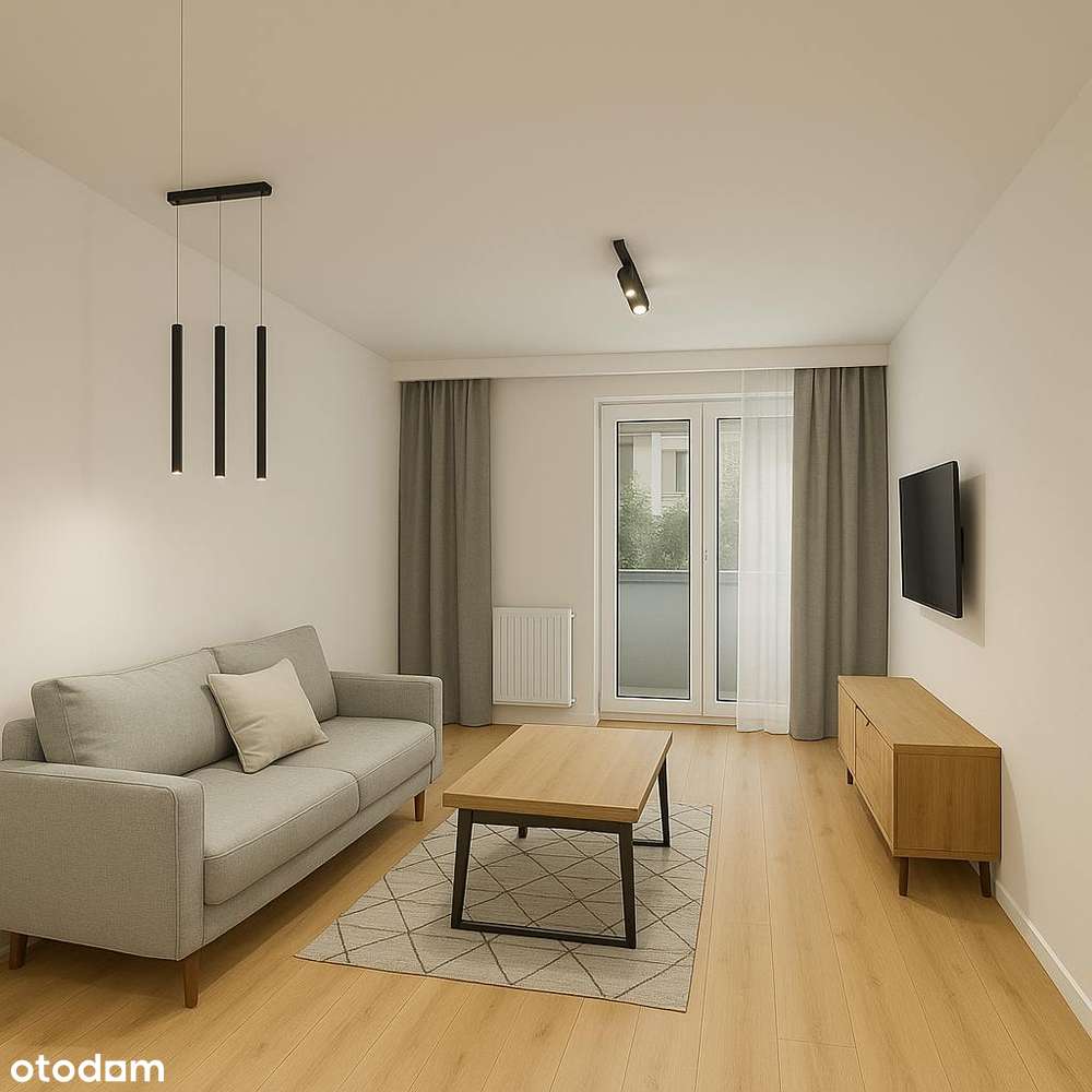 Do wynajęcia mieszkanie 2-pokojowe | Kraków, ul. Banacha - Pełny obrazek: 1/10