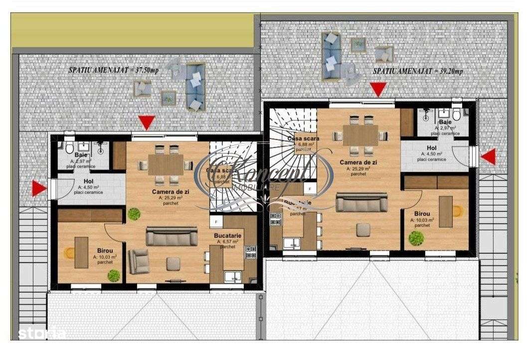 Duplex cu garaj in Tauti - Imagine principală: 3/10