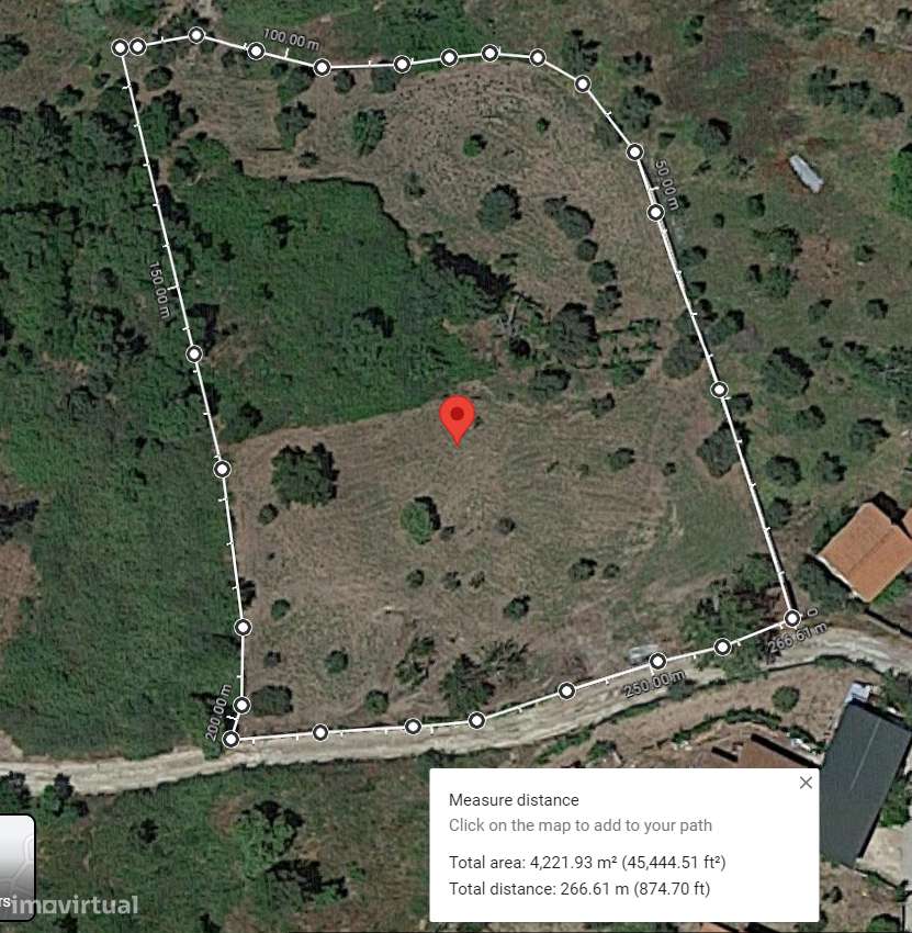 Terreno urbanizável de 4200m2, permite construção de moradia de 210m2-9