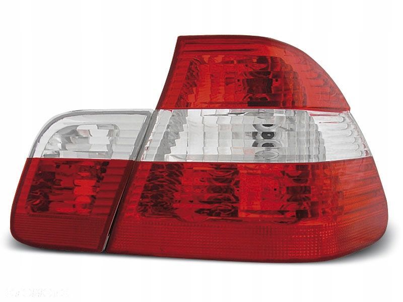 LAMPY BMW E46 SEDAN RED-WHITE 2001-2005 NOWE - 1