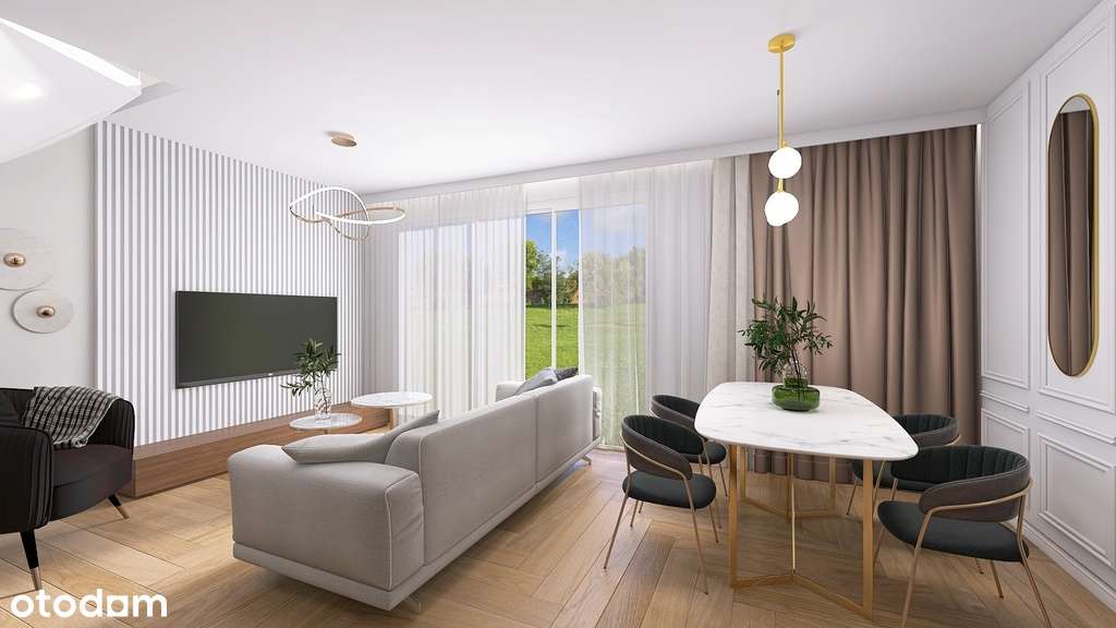 Narożny dom szeregowy z ogródkiem i garażem - Pełny obrazek: 4/20