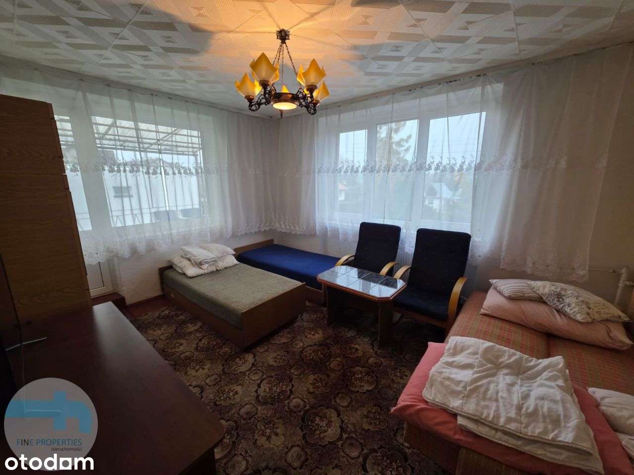 Dom z pokojami i dodatkowym budynkiem na wynajem.-5