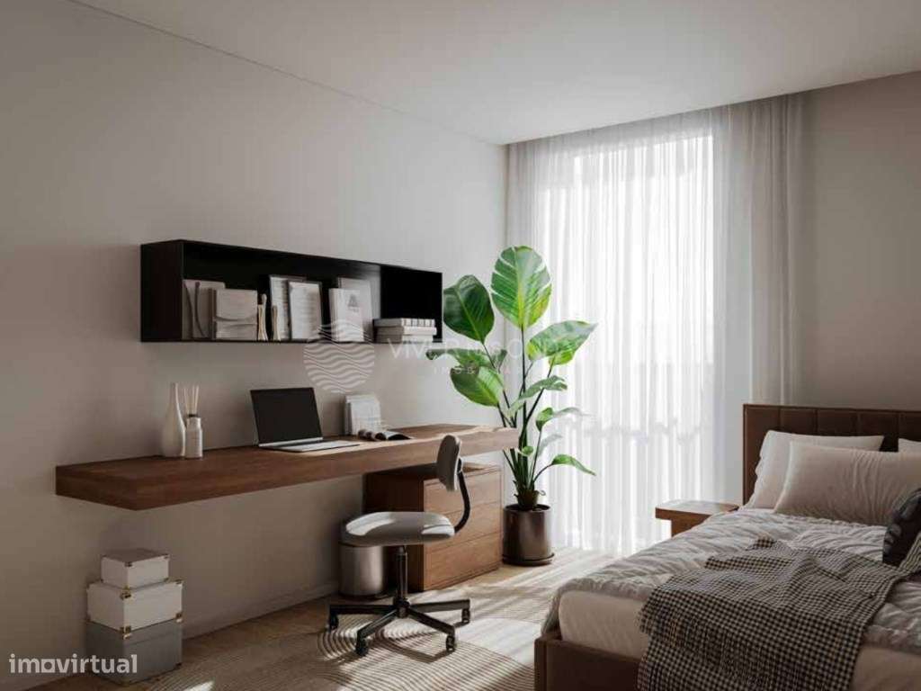 Apartamento T2 com varanda e parqueamento no Porto. - Grande imagem: 3/40