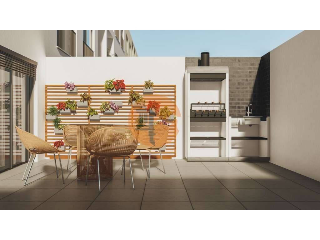 Apartamento T3 novo, com elevador, garagem e terraço privativo com ... - Grande imagem: 4/25