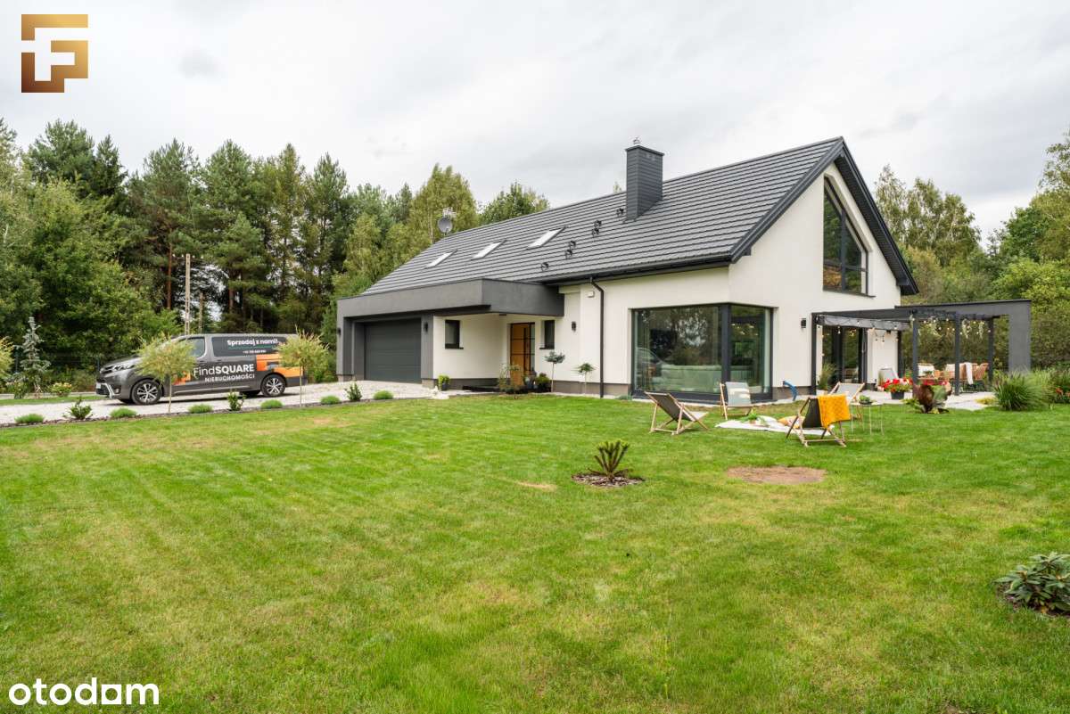 Nowy, wykończony dom blisko lasu z dobrym dojazdem-0
