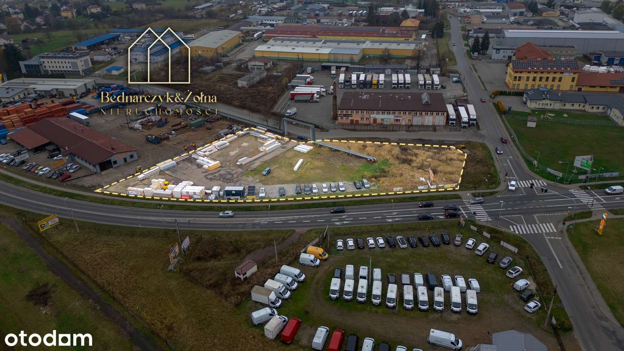 Działka inwestycyjna 0,4972 ha przy głównej trasie Jasła- MPZP PS - Pełny obrazek: 5/9