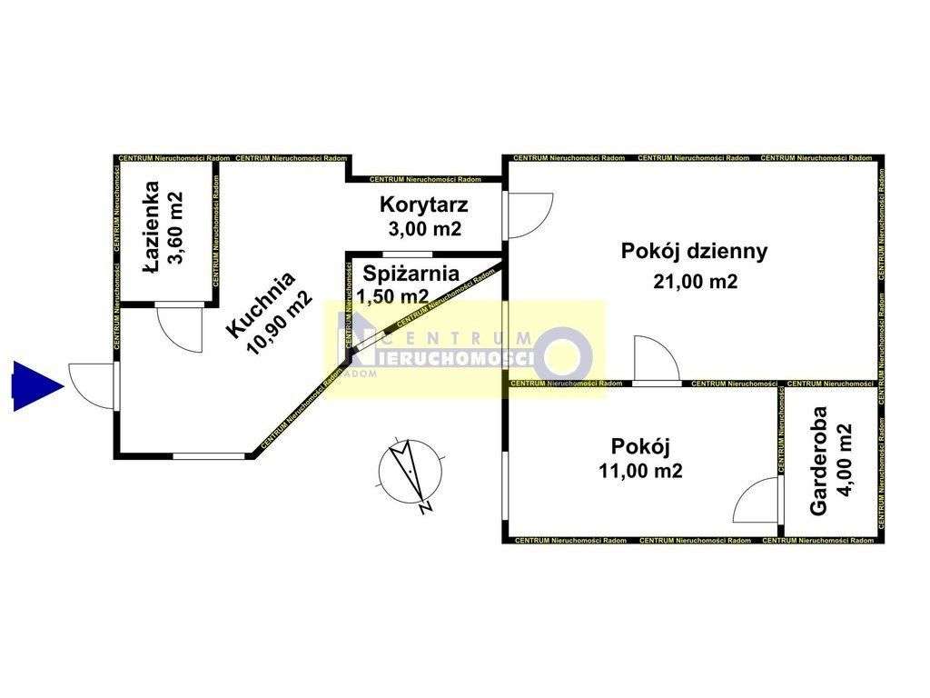 Centrum, M3 55 m2, ul. Wyszyńskiego-14