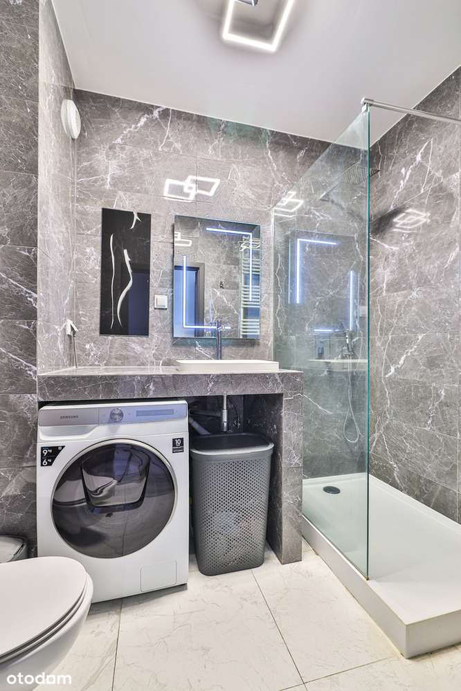 Nowoczesne 2 pokoje w oryginalnym rozkładzie-10