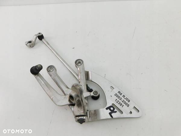 YAMAHA YZF600 R6 RJ09 SET PODNÓŻEK KIEROWCY LEWY - 2