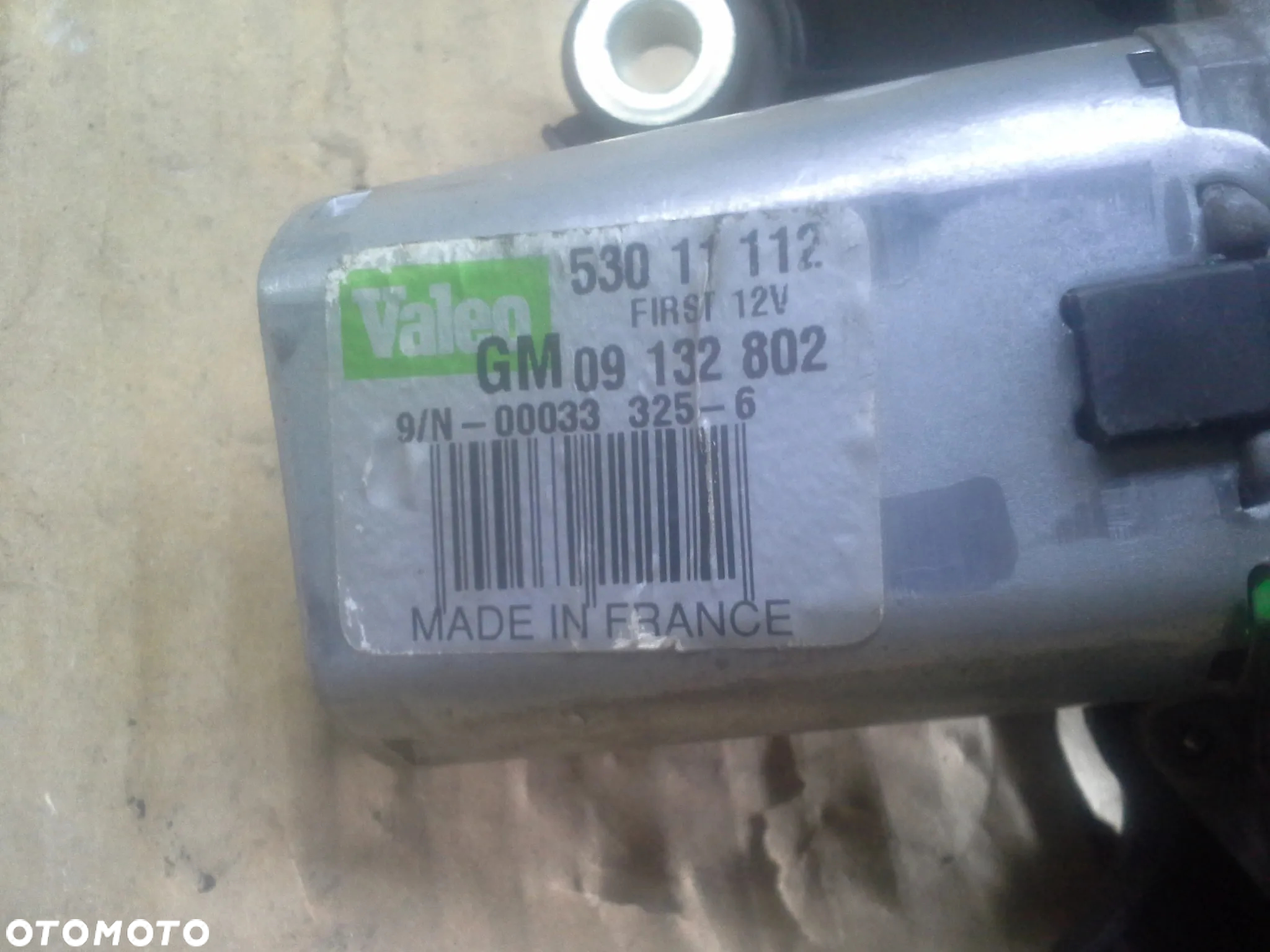 Opel Meriva silniczek wycieraczek tył Valeo 53011112  09132802 - 8