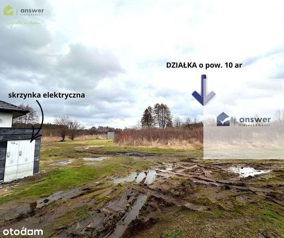 Działka W Pobliżu Lasu, 10 Arów - Pełny obrazek: 5/9