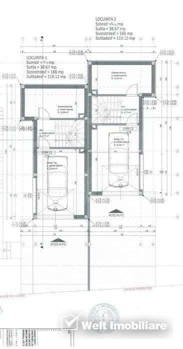 Casa tip Duplex, D+P+1E, 2 unitati locative,  Petrom, Baciu - Imagine principală: 4/15