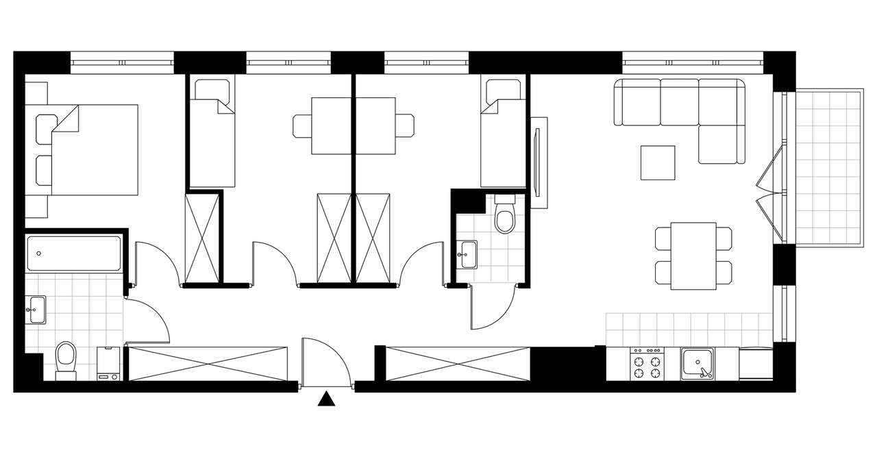Glogera 32 | mieszkanie 4-pok. | M08 - Pełny obrazek: 5/10
