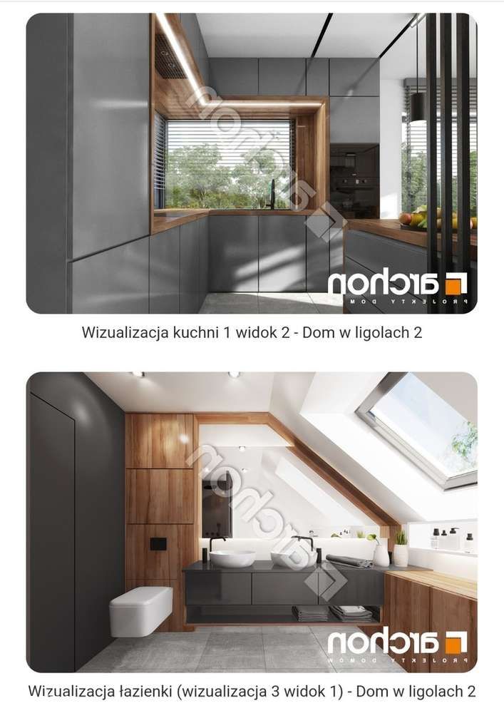 Dom wolnostojący 155 m – Dobczyce, koło lasu-12