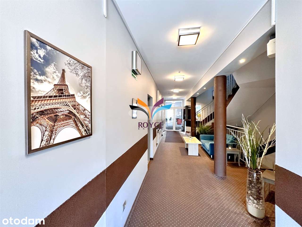 580m2 biurowiec 30 m. postojowych światłowód klim-8