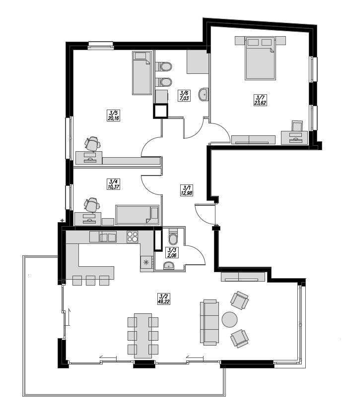 Apartament premium 125 m² z ogrodem | Gdynia - Pełny obrazek: 2/13