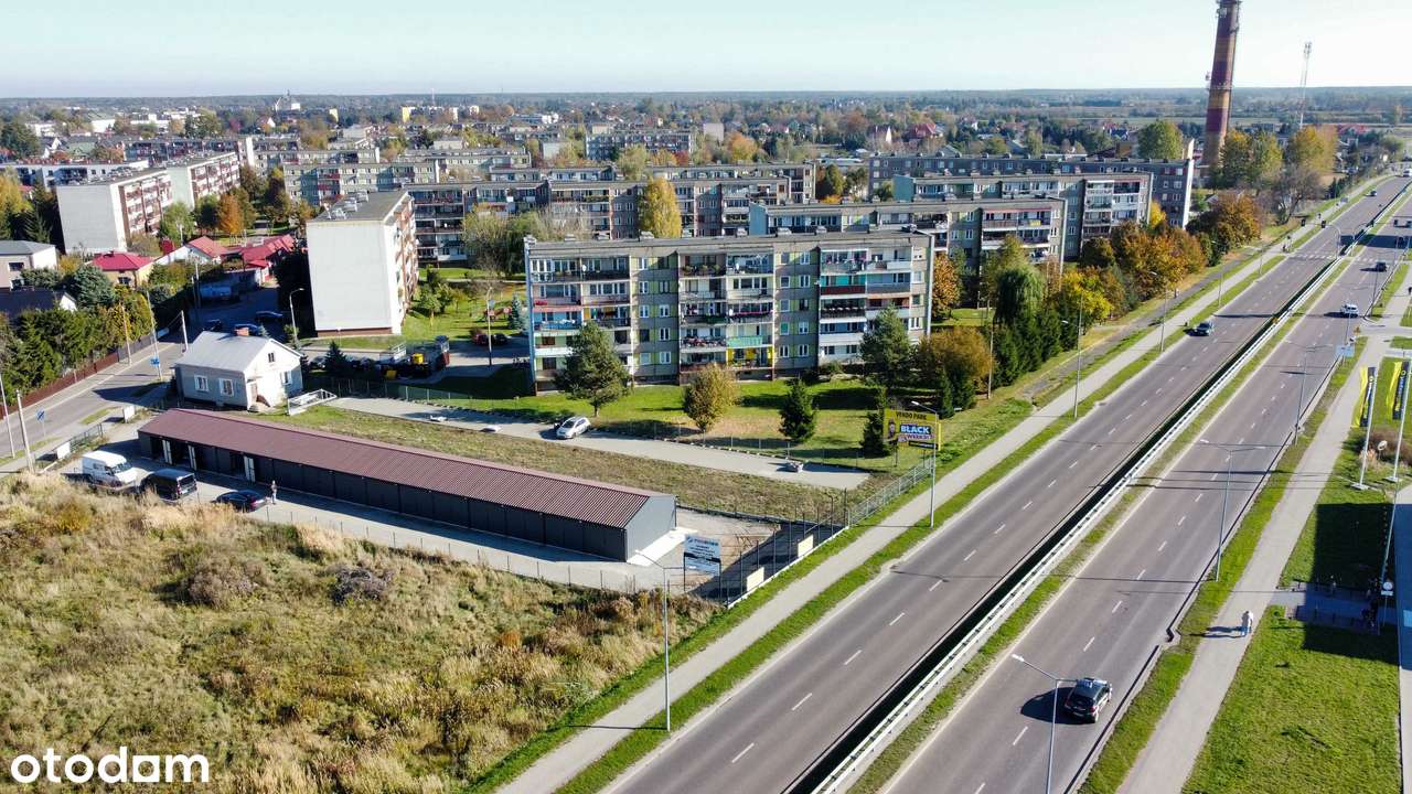 Działka inwestycyjna 1350 m² z 15 wynajętymi garażami — Łuków - Pełny obrazek: 4/9