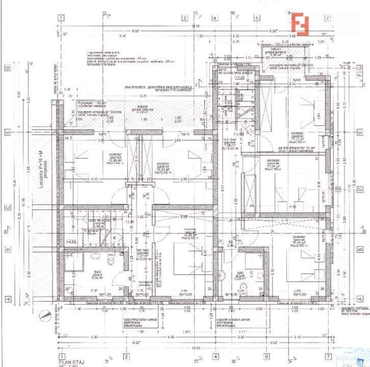 COMISION 0% Duplex de tip insiruit, 4 camere, la stadiul de gri - zona - Imagine principală: 5/6