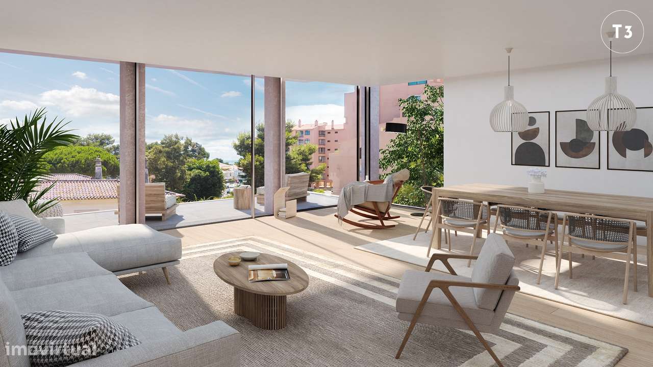 Apartamento T3 no Edificio Coral em Cascais, Gandarinha - Grande imagem: 5/49