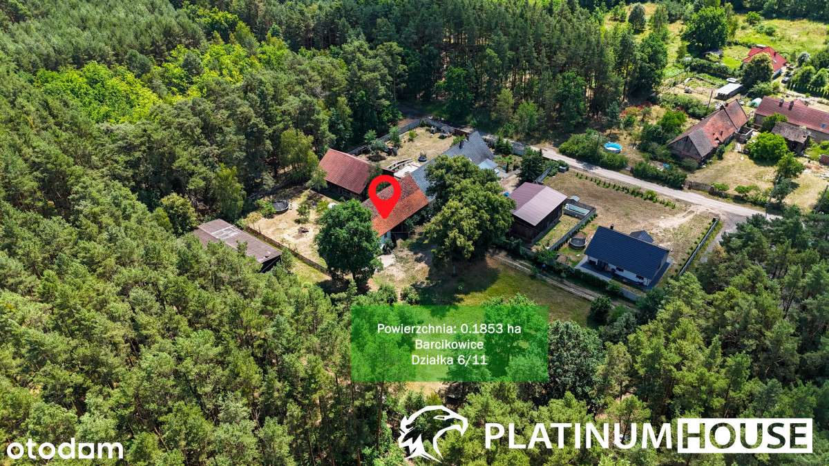 Dom na skraju lasu | 3 budynki | grunt 1853 m2
