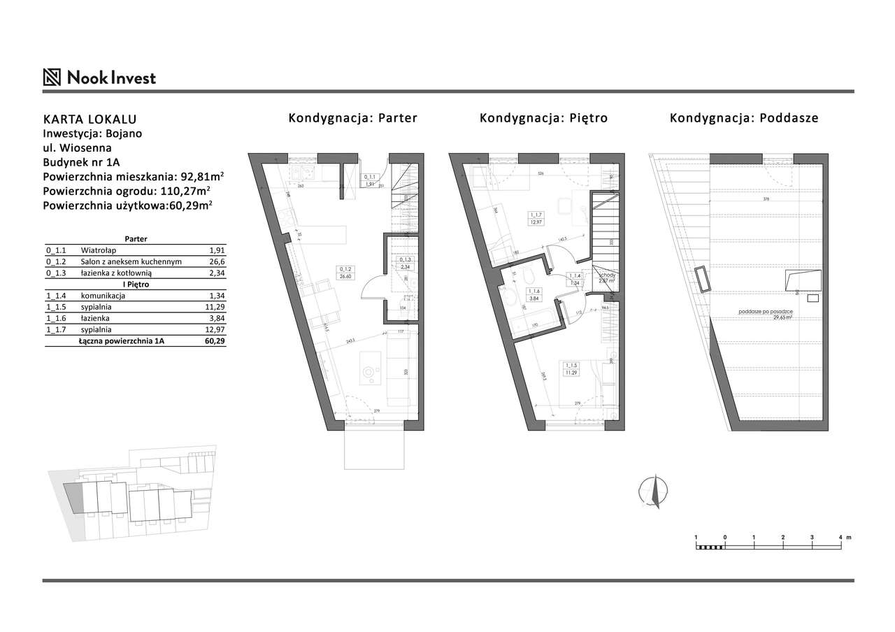 4-pokojowy dom 60m2 + ogródek Bez Prowizji - Pełny obrazek: 2/5