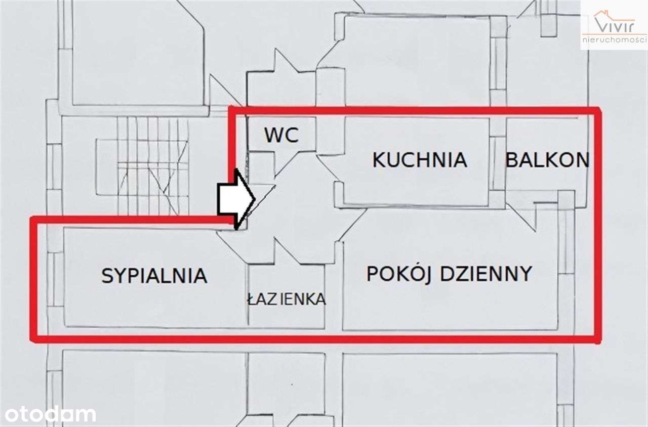 Spółdzielcze Własnościowe Prawo do Lokalu 56 mkw.-18