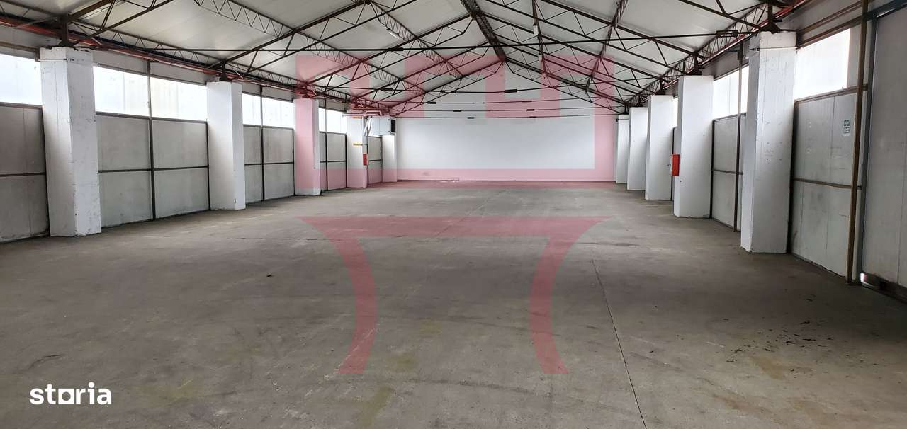 Inchiriere  hala industriala 641mp + 44mp birouri Someseni  3.4ml H - Imagine principală: 2/14