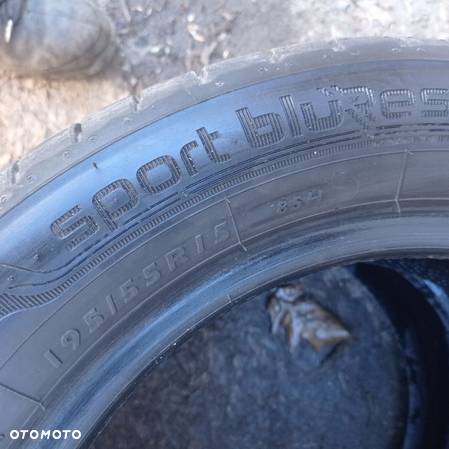 2X Opona DUNLOP SPORT BLURESPONSE 195/55R15 85H - 5