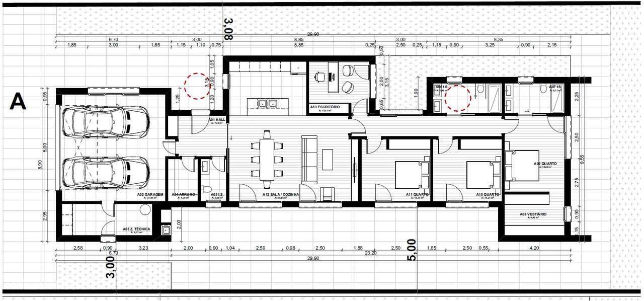 Moradia Isolada Térrea - Arquitetura Moderna-10