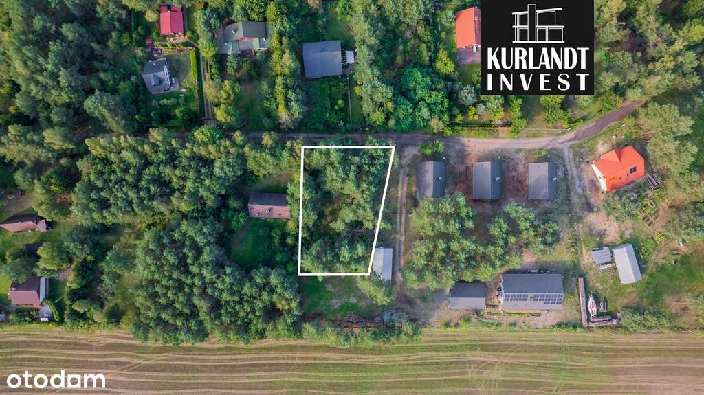 Działka 1000 m² Huta Cekcyn-4