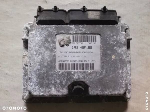 STEROWNIK FIAT  MULTIPLA I 1.6 IAW49FB2 46744738 - 1