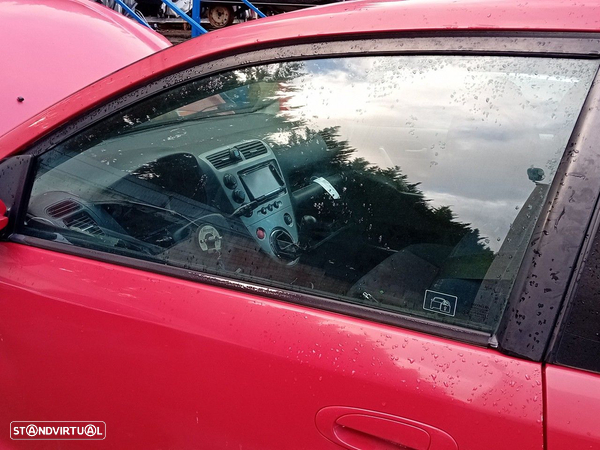Vidro Porta Frente Esquerdo Honda Civic Vii Hatchback (Eu, Ep, Ev) - 1