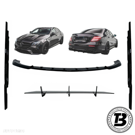 Pachet Exterior Aero compatibil cu Mercedes E Class W213 S213 - 1