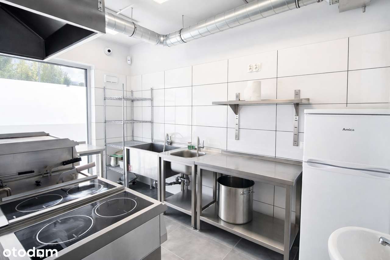 Wyposażony lokal gastronomiczny z ogródkiem i miejscem parkingowym-3