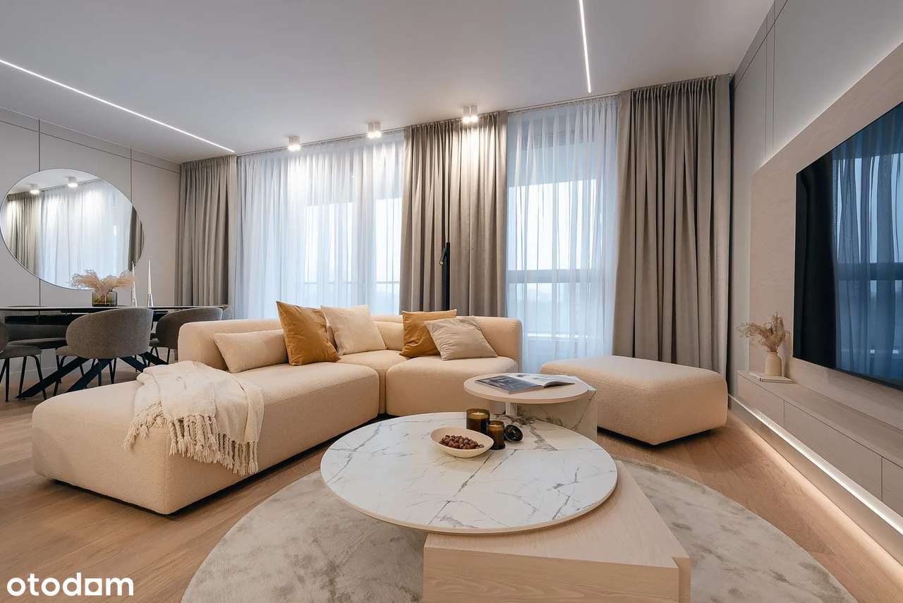 Nowy wykończony 4 pok. apartament Domaniewska-3