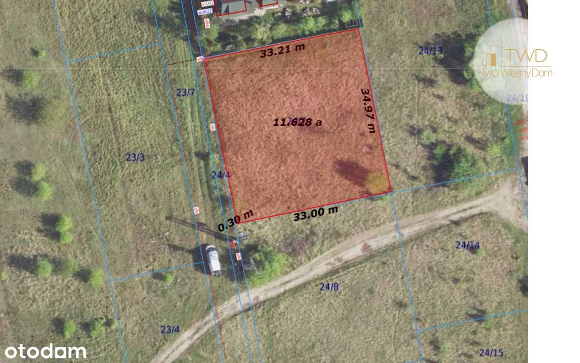 Malownicza działka budowlana na Mariankach - Pełny obrazek: 4/4