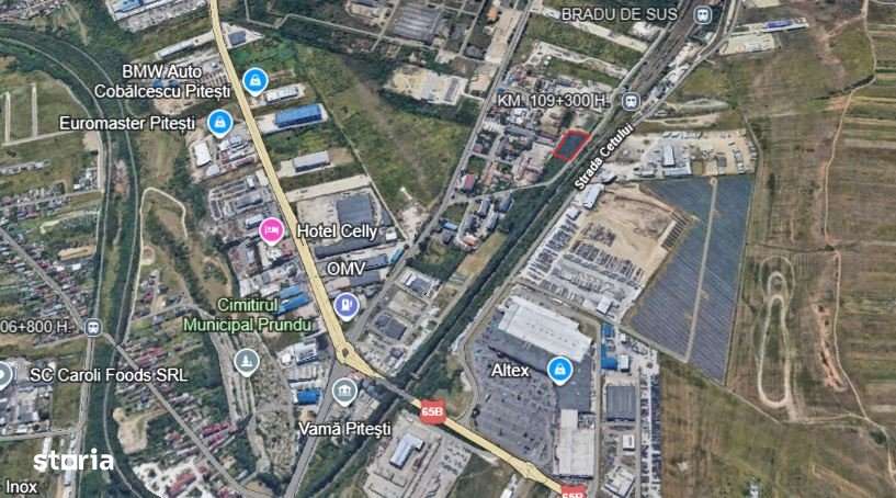 Teren zona Arpechim - Acces A1 si Dex Pitesti Craiova 3424 MP - Imagine principală: 2/4