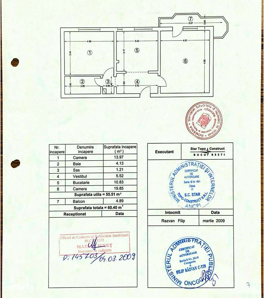 Apartament 2 camere Decomandat Sector 3 - Nerva Traian-7
