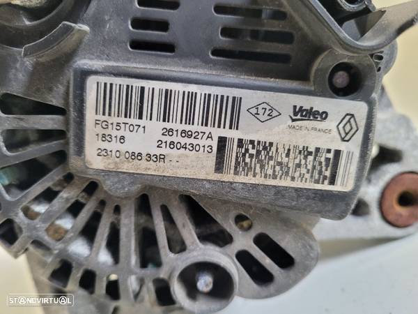 Alternador Renault Trafic III 3 1.6 DCi 2017 233002889R - 4